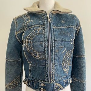 Zodiac print jacket